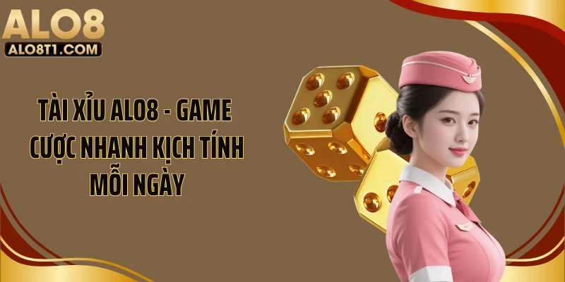 Tài Xỉu ALO8 - Game Cược Nhanh Kịch Tính Mỗi Ngày